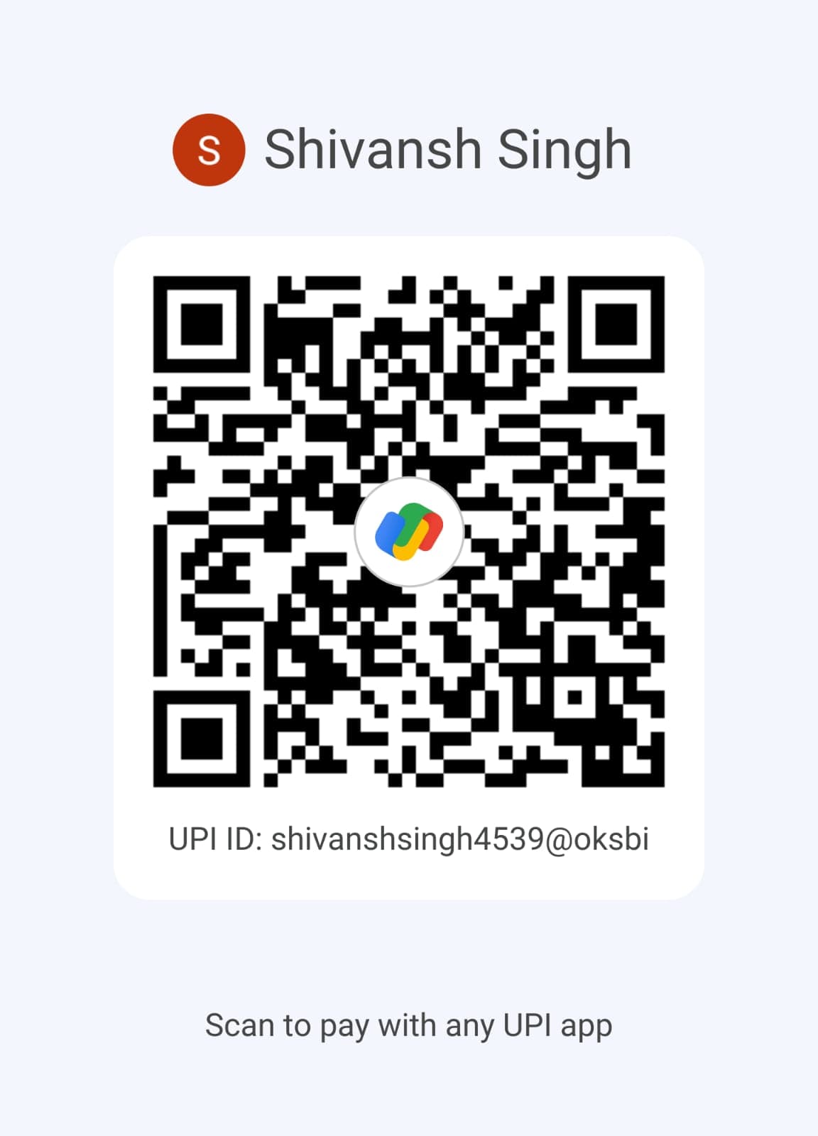 Payment QR Code